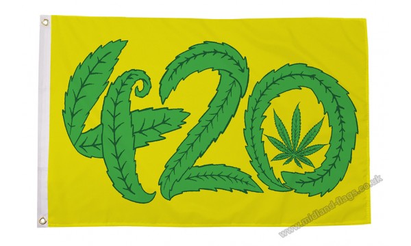 Marijuana 420 Flag